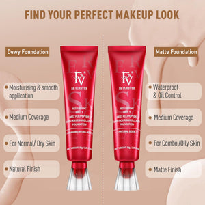 FV Waterproof Liquid Foundation with Matte Finish 1.05 fl. oz.