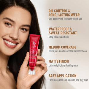 FV Waterproof Liquid Foundation with Matte Finish 1.05 fl. oz.