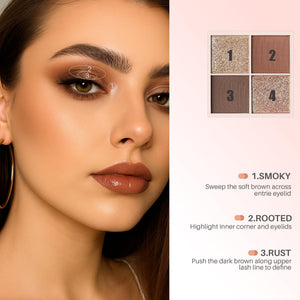 FV Natural Finish Eyeshadow Palette