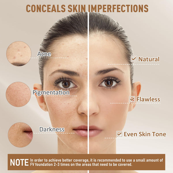 FV Waterproof Liquid Foundation with Matte Finish 1.05 fl. oz.